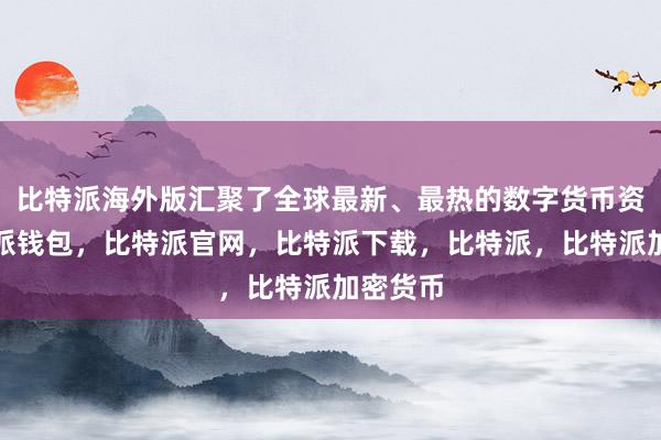 比特派海外版汇聚了全球最新、最热的数字货币资讯比特派钱包，比特派官网，比特派下载，比特派，比特派加密货币