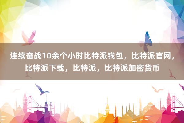 连续奋战10余个小时比特派钱包，比特派官网，比特派下载，比特派，比特派加密货币