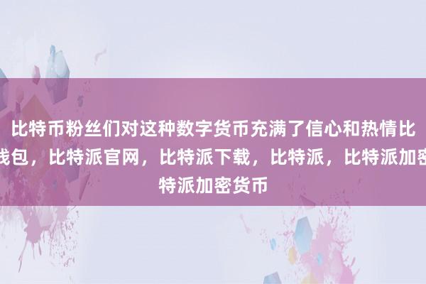 比特币粉丝们对这种数字货币充满了信心和热情比特派钱包，比特派官网，比特派下载，比特派，比特派加密货币