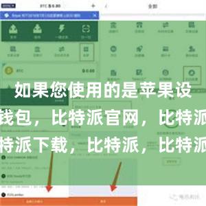 如果您使用的是苹果设备比特派钱包，比特派官网，比特派下载，比特派，比特派加密货币